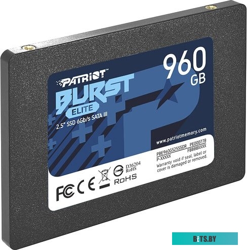 SSD Накопитель Patriot Burst Elite 960GB PBE960GS25SSDR