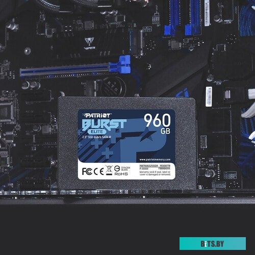 SSD Накопитель Patriot Burst Elite 960GB PBE960GS25SSDR