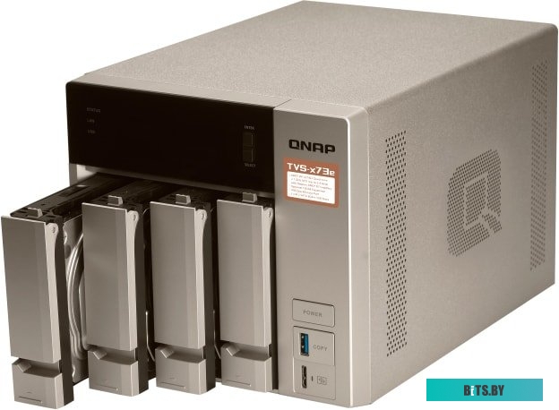 Сетевой накопитель (NAS) QNAP TVS-473E-8G