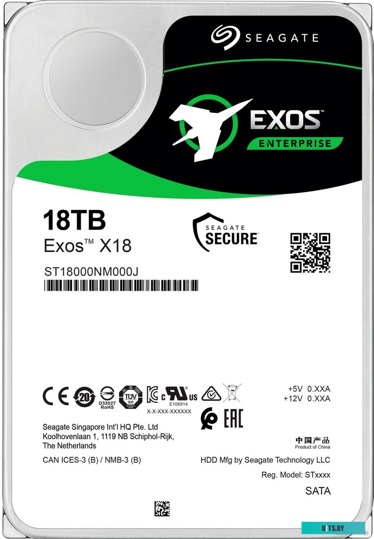 Жесткий диск Seagate Exos X18 18TB ST18000NM000J
