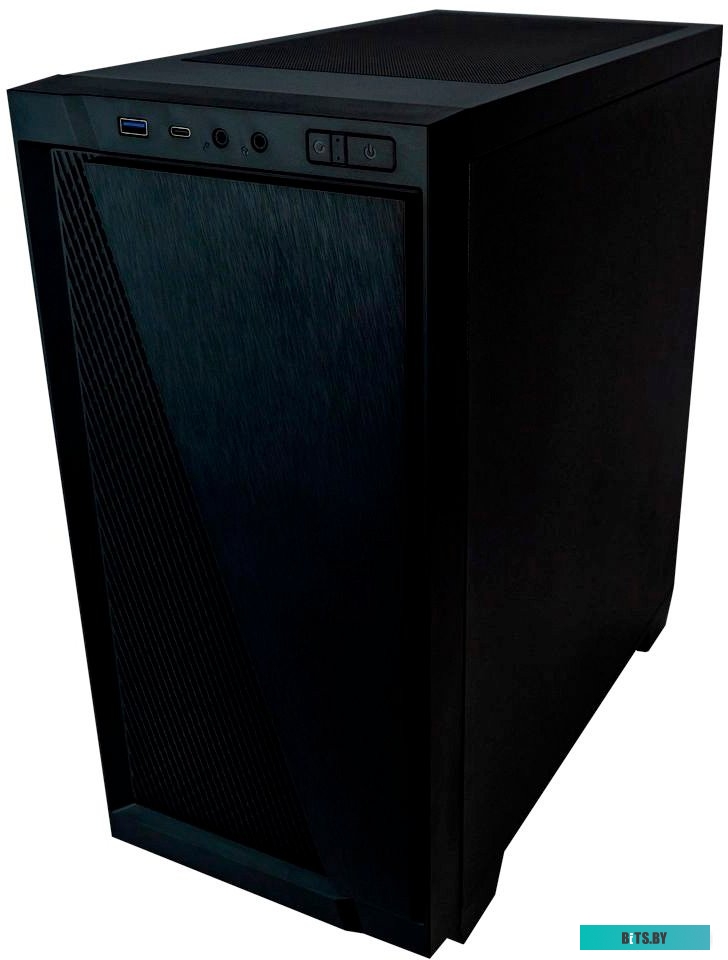 Корпус HAFF Bind mATX без БП черный