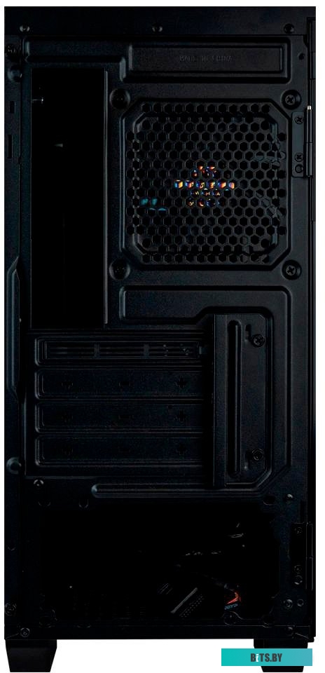 Корпус HAFF Bind mATX без БП черный