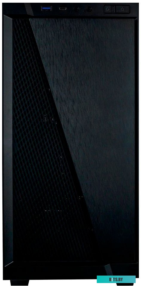 Корпус HAFF Bind mATX без БП черный