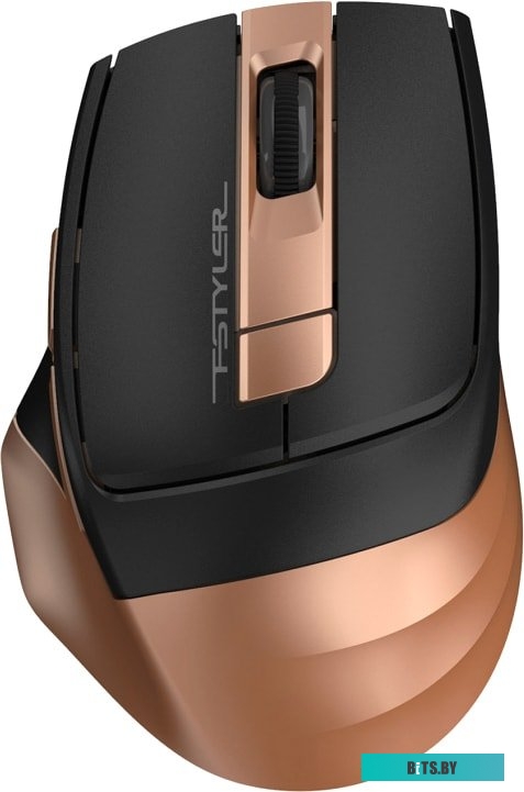 Мышь A4Tech Fstyler FG35 (черный/золотистый)