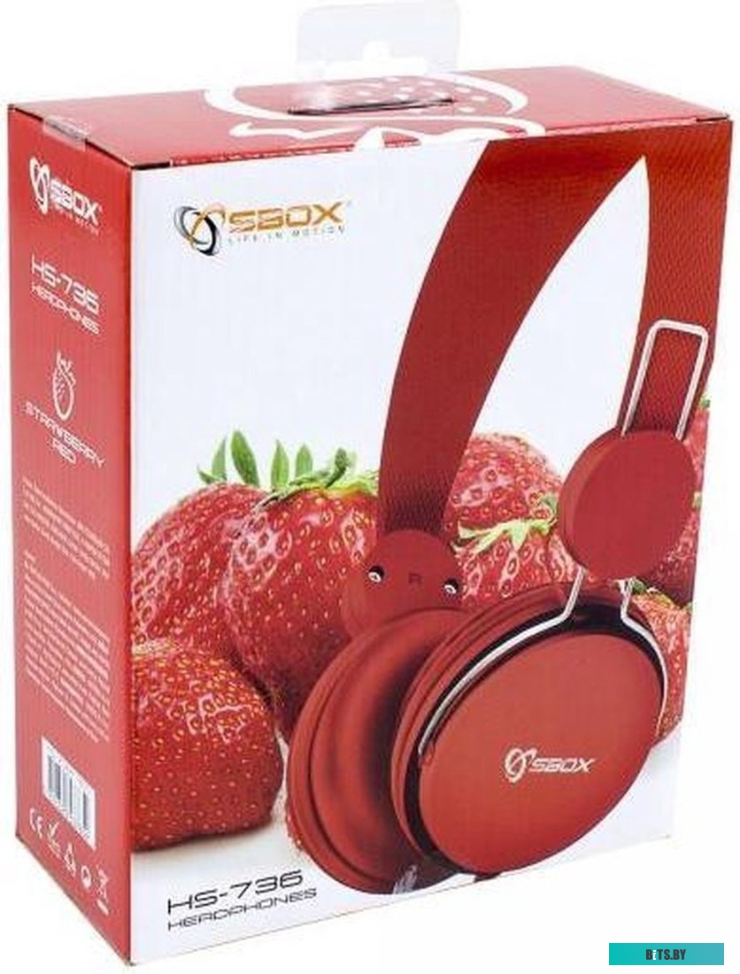 Наушники (Гарнитура) SBox HS-736R
