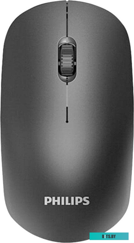 Мышь беспроводная Philips 3000, 1600dpi, Wireless/USB, Черный SPK7317