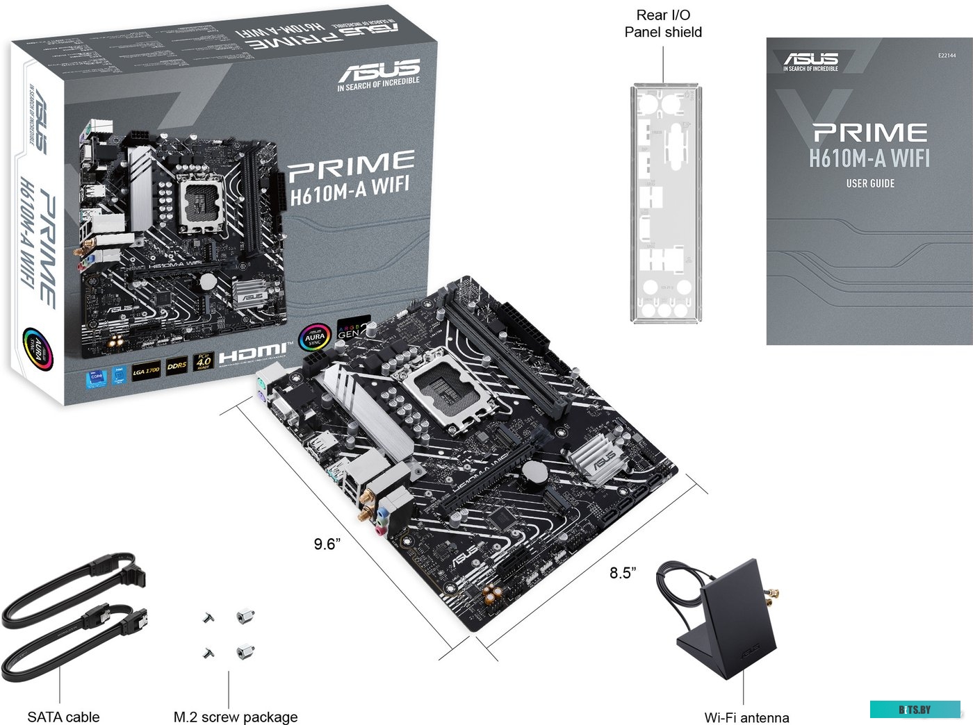 Материнская плата ASUS Prime H610M-A WiFi 90MB1G00-M0EAY0
