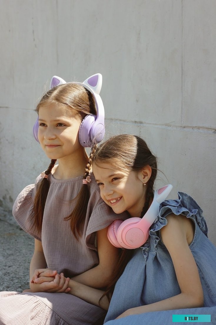 Наушники Miru CAT EP-W10 Розовый