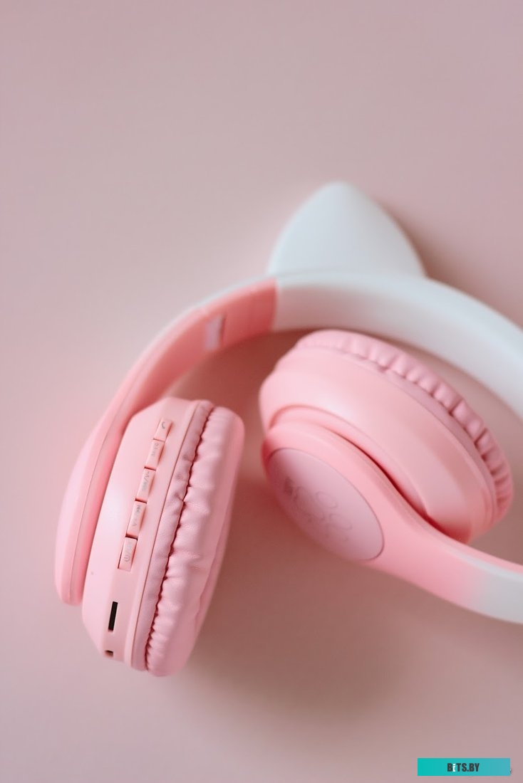Наушники Miru CAT EP-W10 Розовый