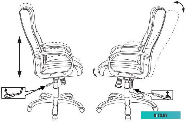 Кресло Zombie 9 (черный/серый) <ZOMBIE 9 BLACK>