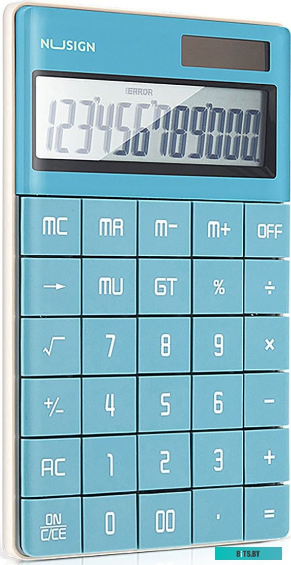Калькулятор настольный Deli Nusign ENS041blue
