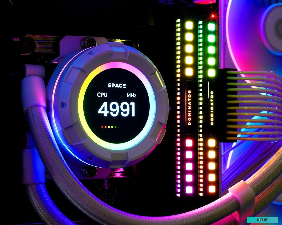 Жидкостный охладитель ID-Cooling SL360 White