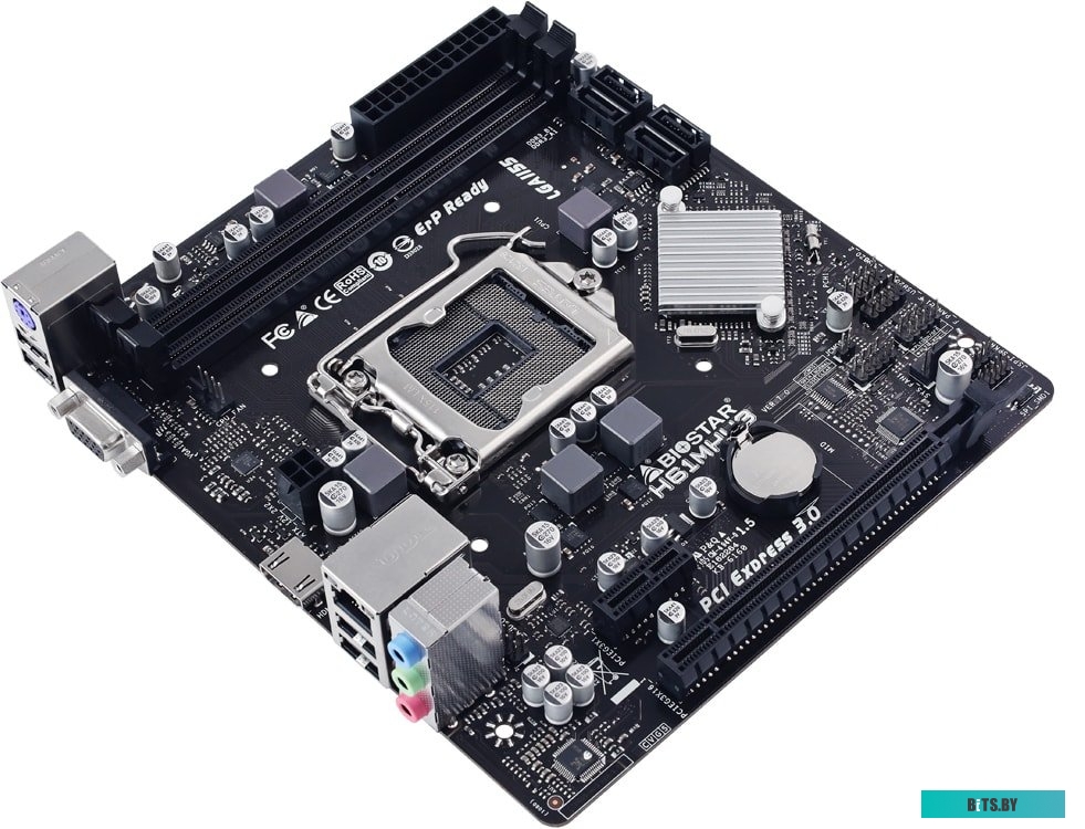 Материнская плата BIOSTAR H61MHV3 Ver. 7.0, LGA1155, mATX