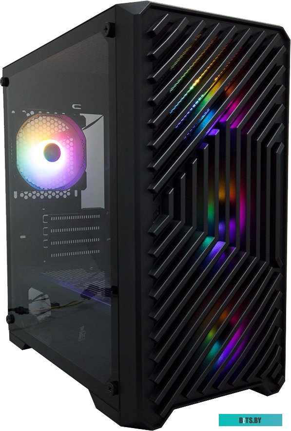Корпус 1stPlayer Trilobite T5 (черный) <T5-BK-4F1>