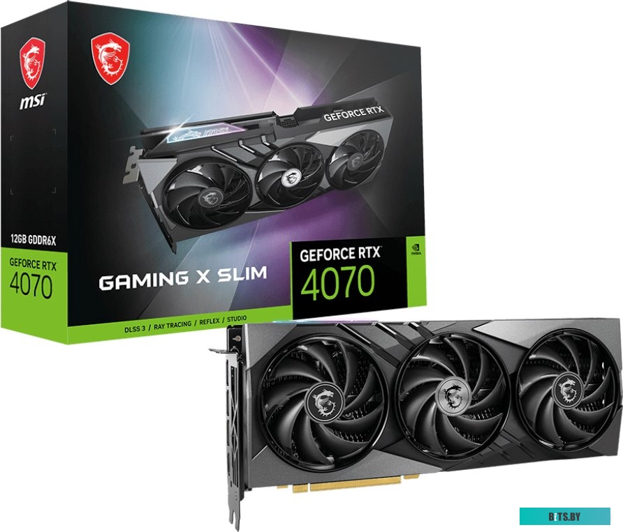 MSI GeForce RTX 4070 Gaming X Slim 12G