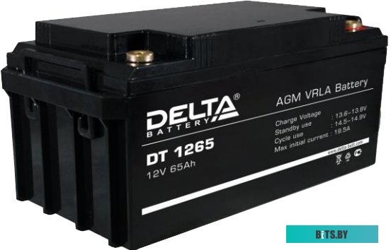 Аккумуляторная батарея Delta DT 1265 (12В/65Ач)
