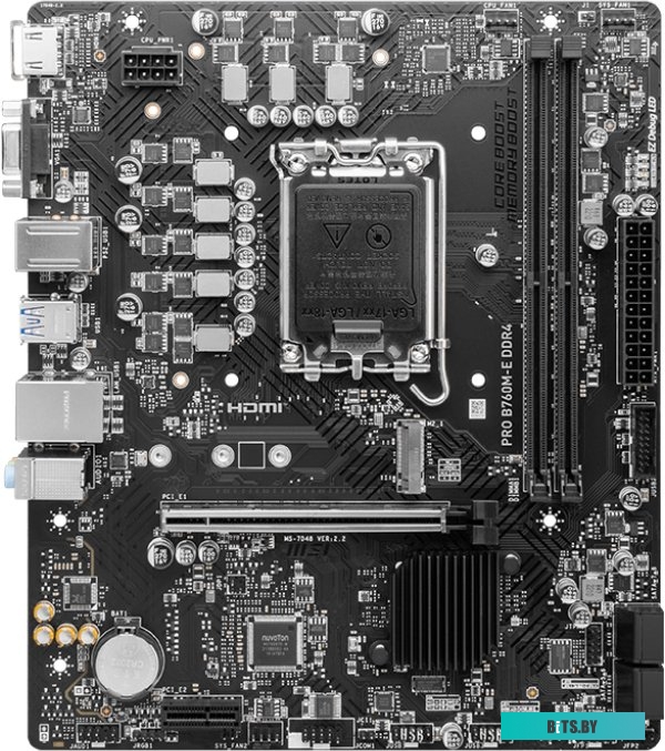 Материнская плата MSI Pro B760M-E DDR4