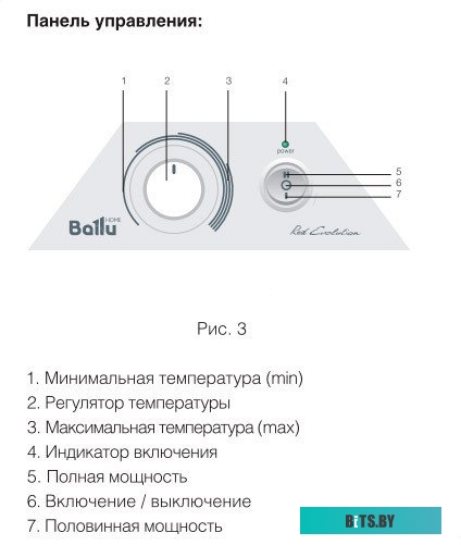 Обогреватель Ballu BIHP/R-1000