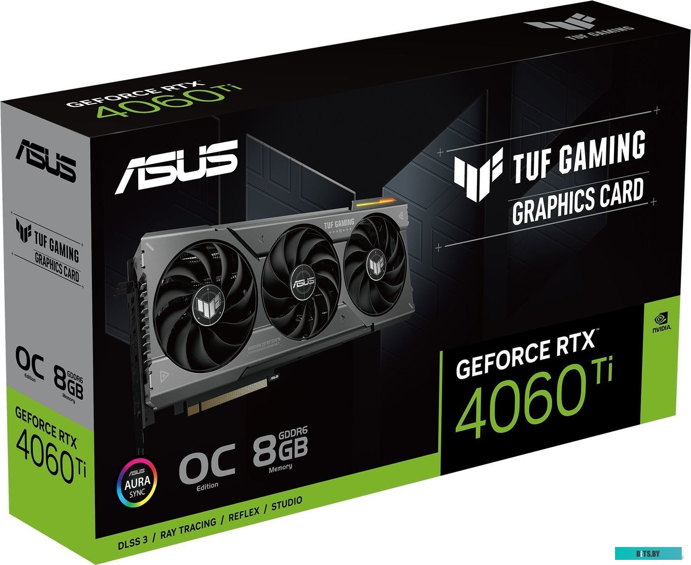 Видеокарта ASUS TUF Gaming GeForce RTX 4060 Ti OC Edition TUF-RTX4060TI-O8G-GAMING