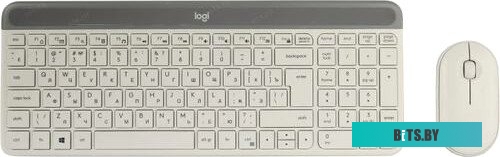 Комплект (Клавиатура + мышь) Logitech Slim Wireless Combo MK470 (белый) 920-009207