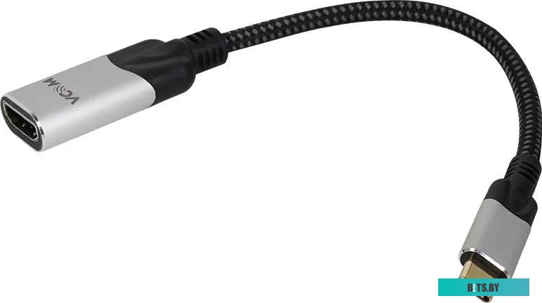Адаптер USB 3.1 Type-Cm --> HDMI A(f) 4K@60Hz, 0.15m ,Alum ,VCOM <CU423MV-4K>