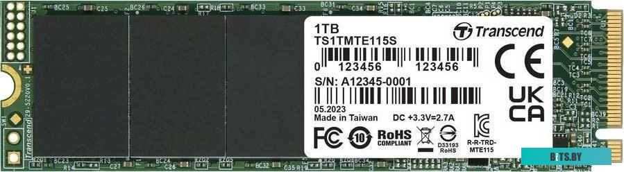 SSD Диск Transcend 115S TS1TMTE115S