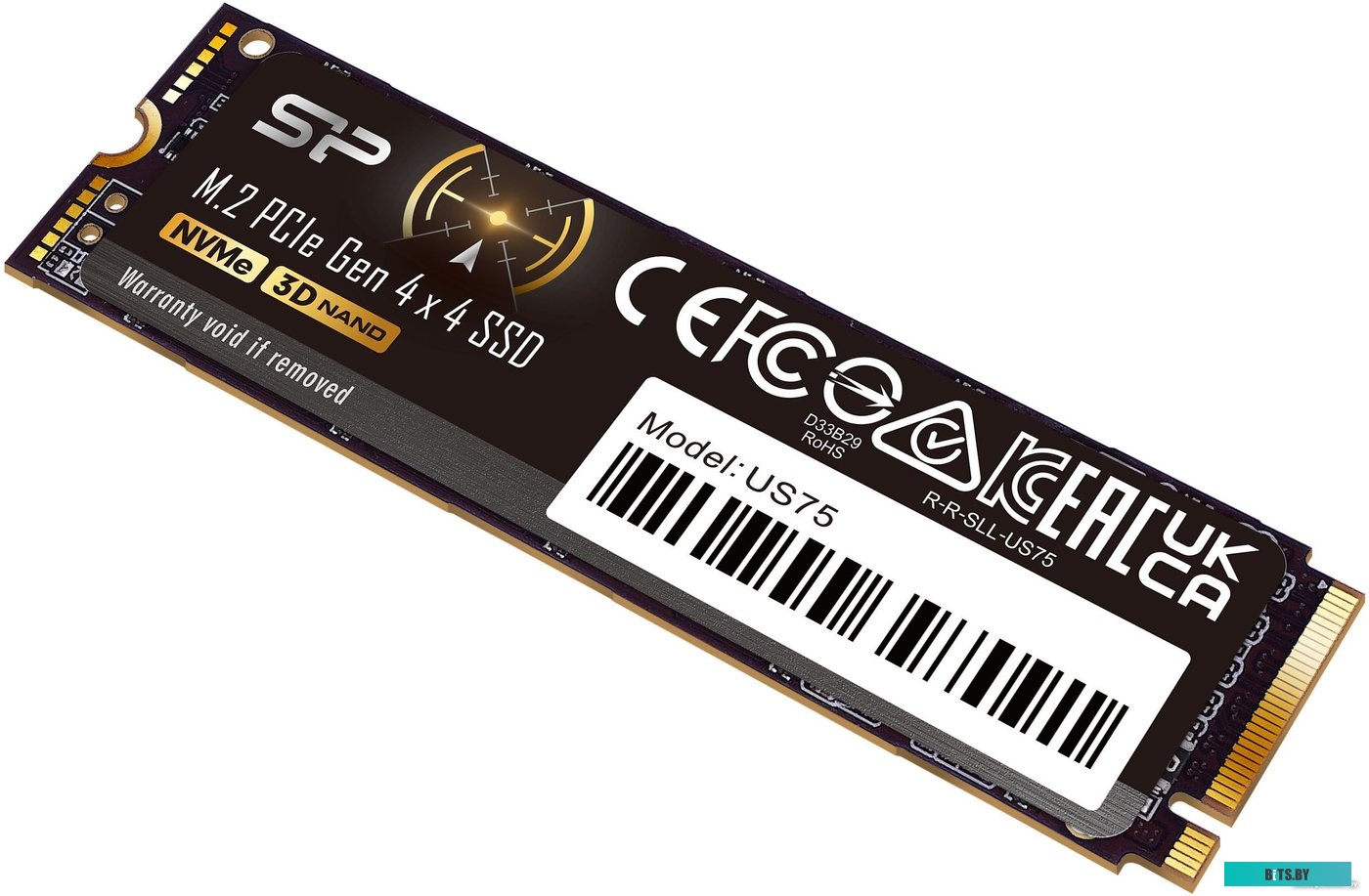 Твердотельный накопитель Silicon Power US75 SP01KGBP44US7505