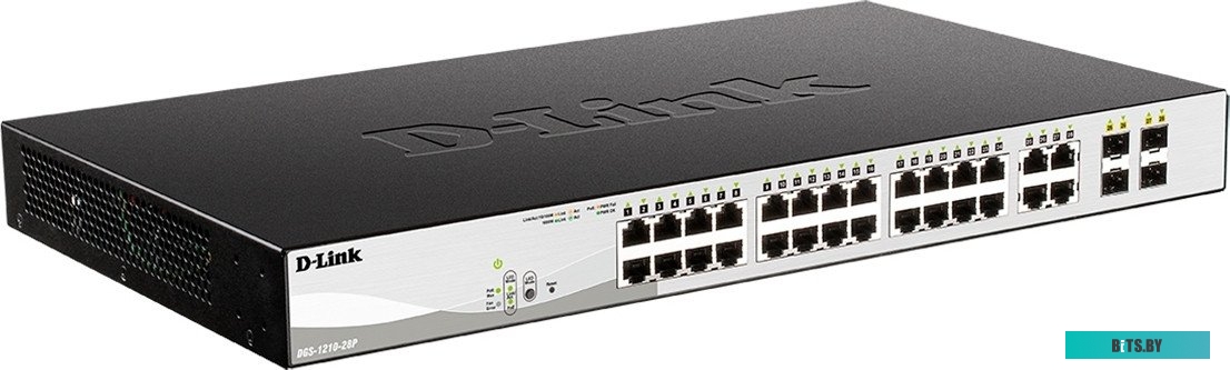 Управляемый коммутатор 2-го уровня D-Link DGS-1210-28P/F5A