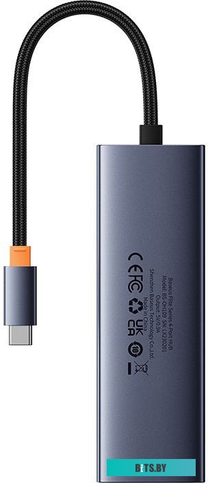USB-хаб (разветвитель) Baseus Flite Series 4-Port USB-C Hub B0005280A813-00