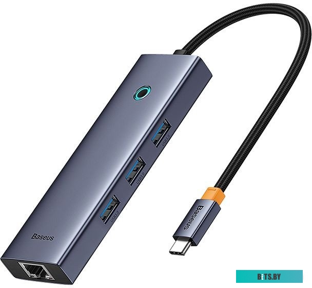 USB-хаб (разветвитель) Baseus Flite Series 4-Port USB-C Hub B0005280A813-00
