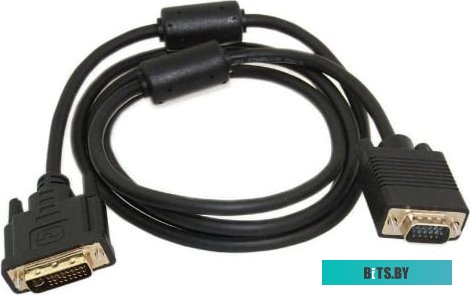 Кабель Telecom DVI-I (m) на VGA (m) (1,8м) <TA680F-1.8M>