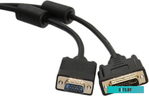 Кабель Telecom DVI-I (m) на VGA (m) (1,8м) <TA680F-1.8M>