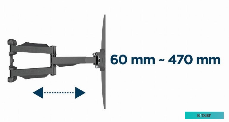 Кронштейн для телевизора Gembird WM-58ST-01