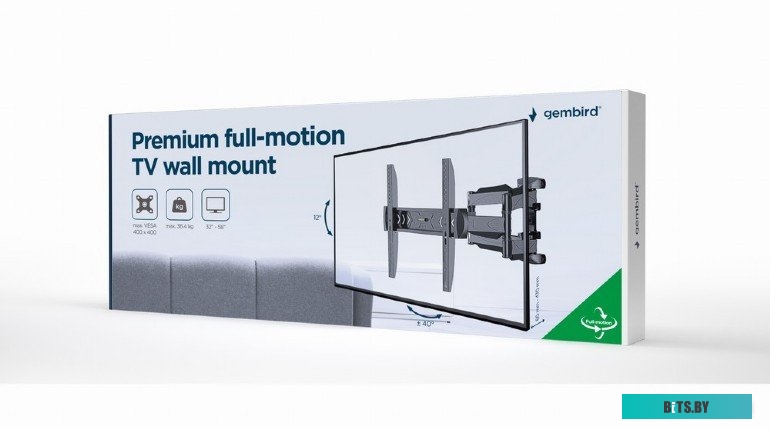 Кронштейн для телевизора Gembird WM-58ST-01