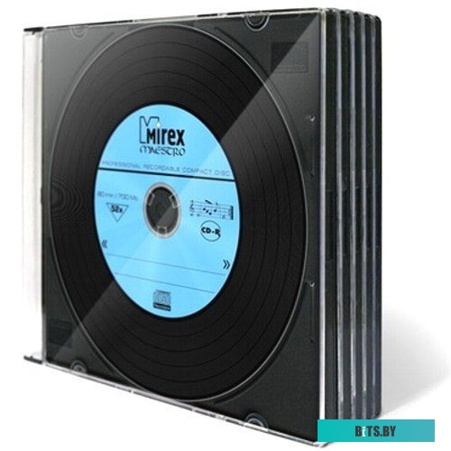 Диск CD-R Mirex 700 Mb, 52х, дизайн "Maestro", Shrink (100), (100/500)