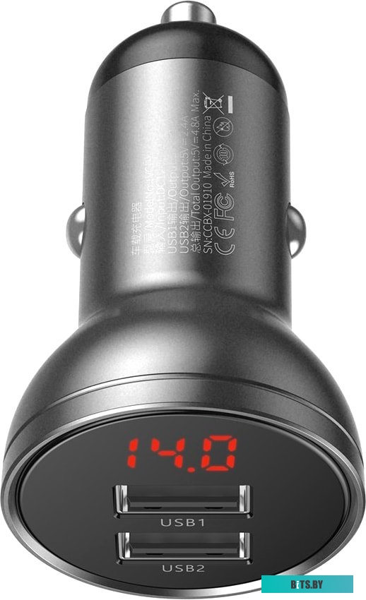 Автомобильное зарядное Baseus CCBX-0G