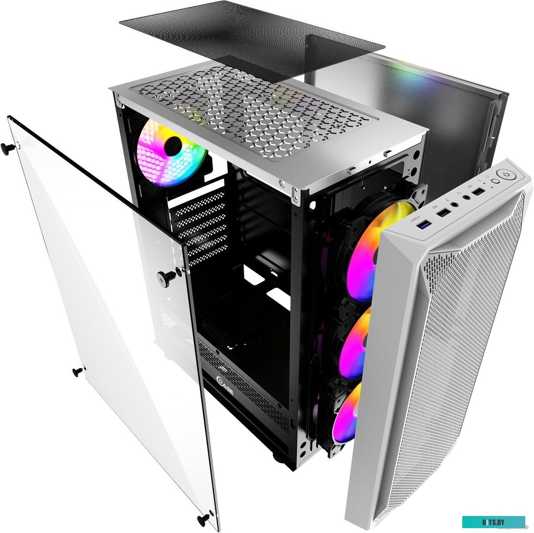 Корпус PowerCase Mistral Z4 (белый) <CMIZW-L4>