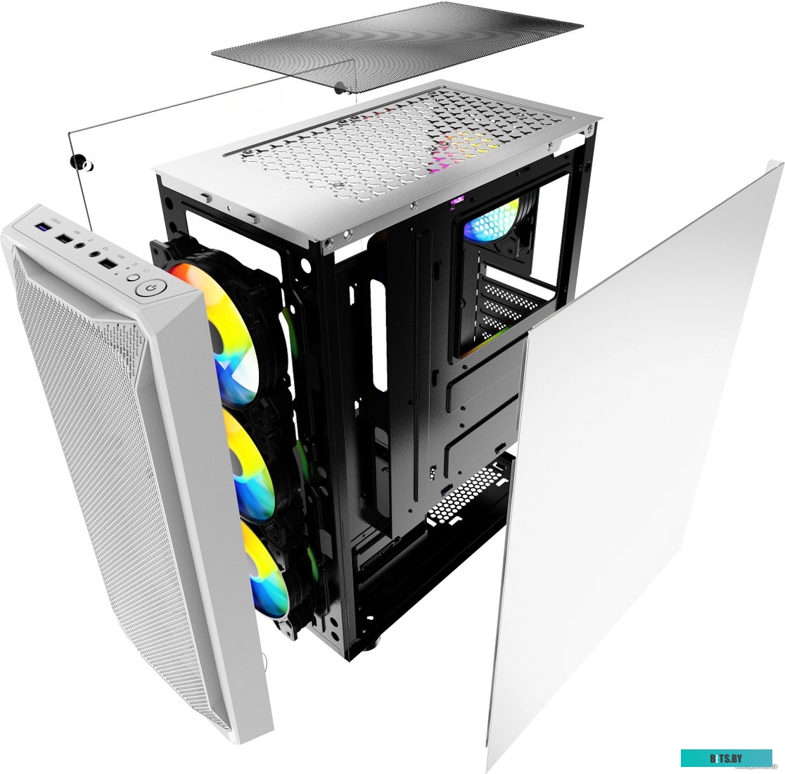 Корпус PowerCase Mistral Z4 (белый) <CMIZW-L4>