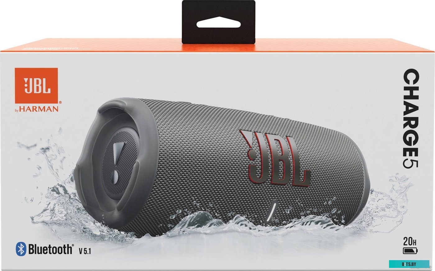 Беспроводная колонка JBL Charge 5 (серый) <JBLCHARGE5GRY>