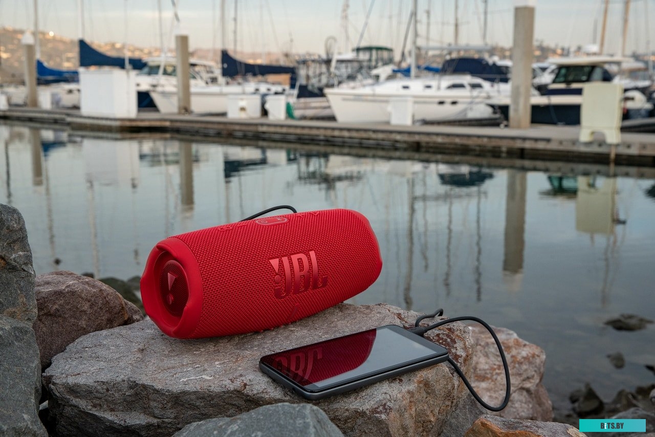 Беспроводная колонка JBL Charge 5 (серый) <JBLCHARGE5GRY>