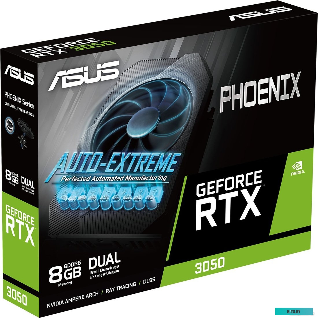 Видеокарта ASUS NVIDIA  GeForce RTX 3050 PH-RTX3050-8G-V2 8ГБ GDDR6