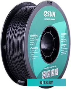Т0030669 eSUN eTwinkling 1.75 мм (мерцающий черный)