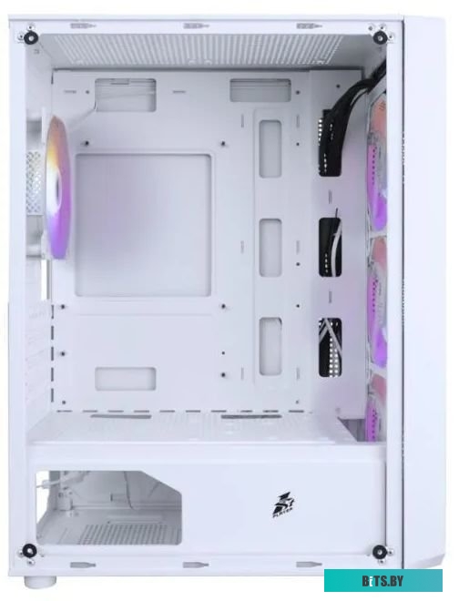 Компьютерный корпус 1stPlayer FD3-M FD3-M-WH-4F1-W