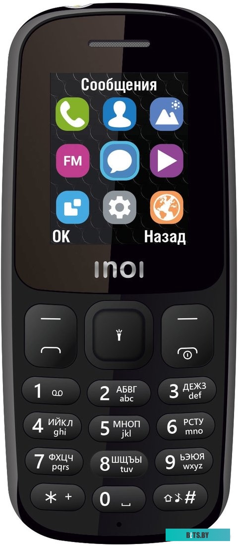 Мобильный телефон Inoi 100 (черный) <4660042753430>