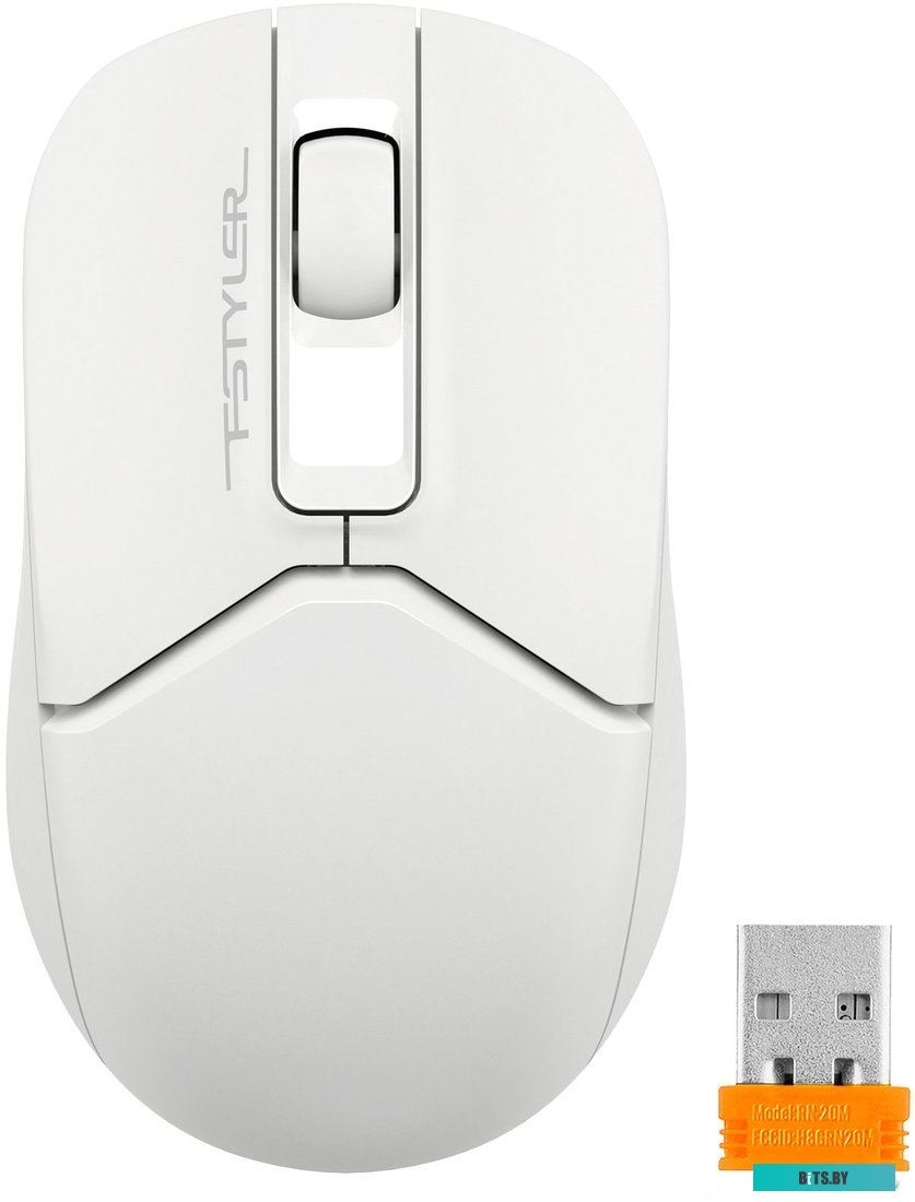 Мышь A4Tech Fstyler FG12S (белый/черный)