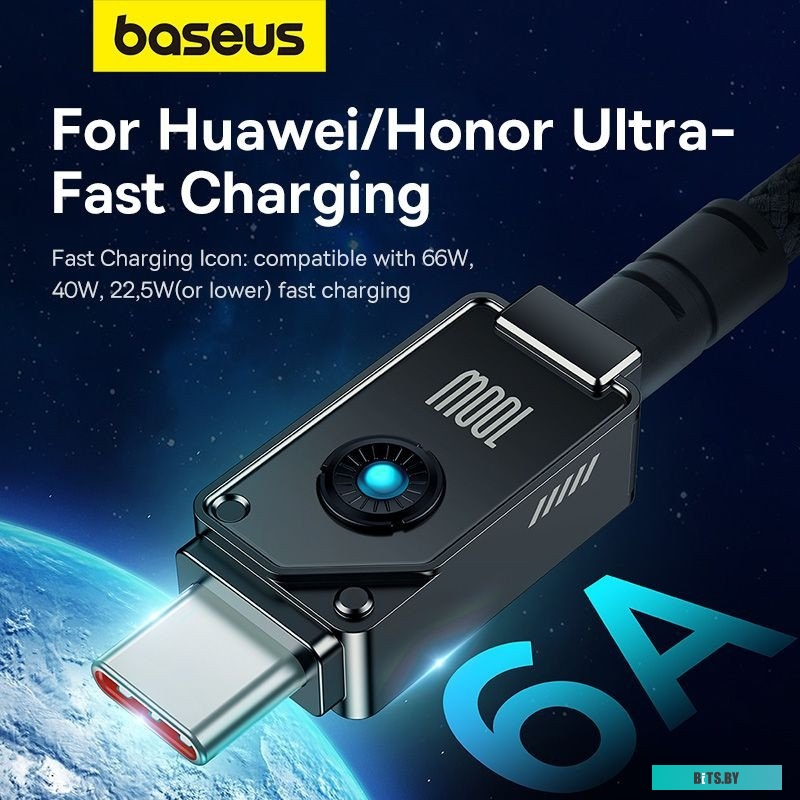 Кабель для зарядки Baseus Unbreakable Series Fast Charging Data Cable 100W P10355801111-01