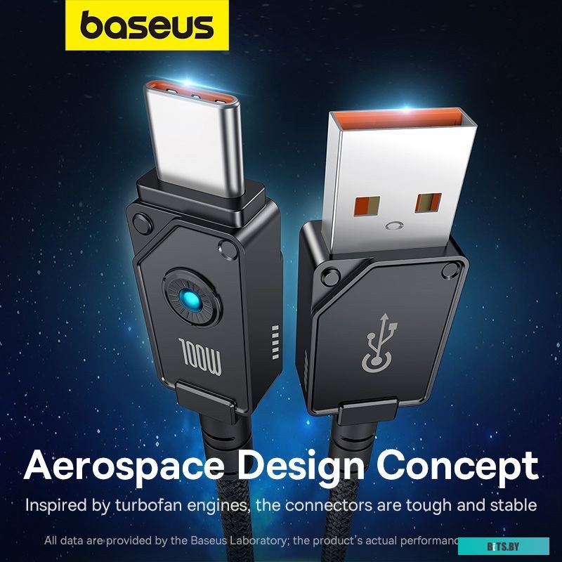 Кабель для зарядки Baseus Unbreakable Series Fast Charging Data Cable 100W P10355801111-01