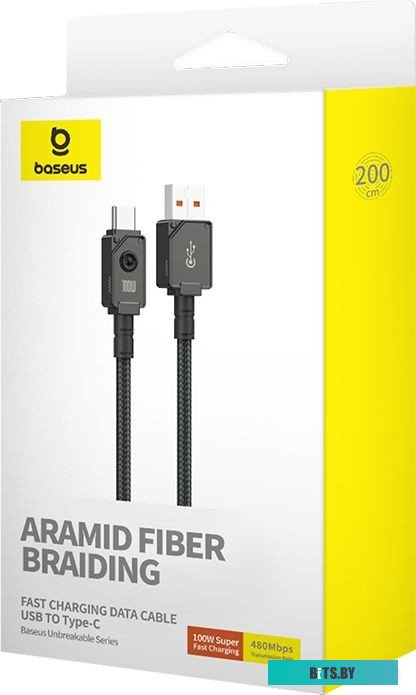 Кабель для зарядки Baseus Unbreakable Series Fast Charging Data Cable 100W P10355801111-01