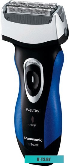 ES6002A520 Бритва сетчатая Panasonic ES6002 реж.эл.:3 питан.:аккум. черный/синий