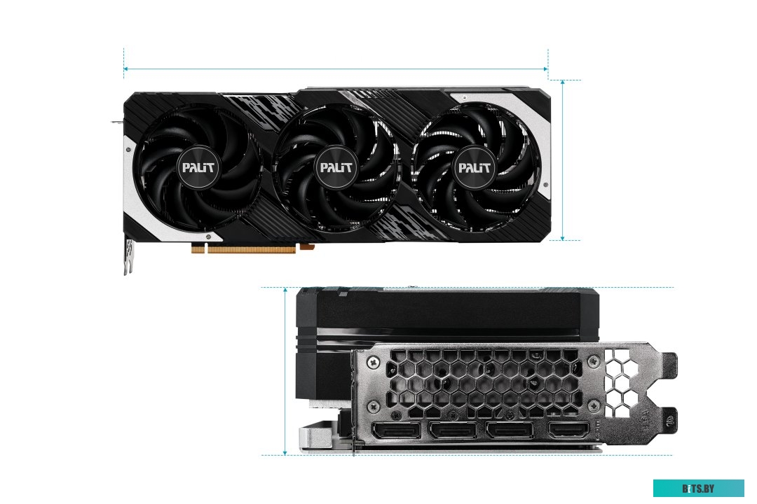 Видеокарта Palit GeForce RTX 4080 GamingPro NED4080019T2-1032A